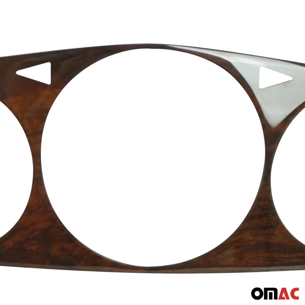 Mercedes-Benz W123 Speedometer Frame - Omac - 1 Pc - Walnut - '75-'86
